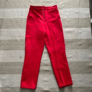 Red Lovers and Friends Pants